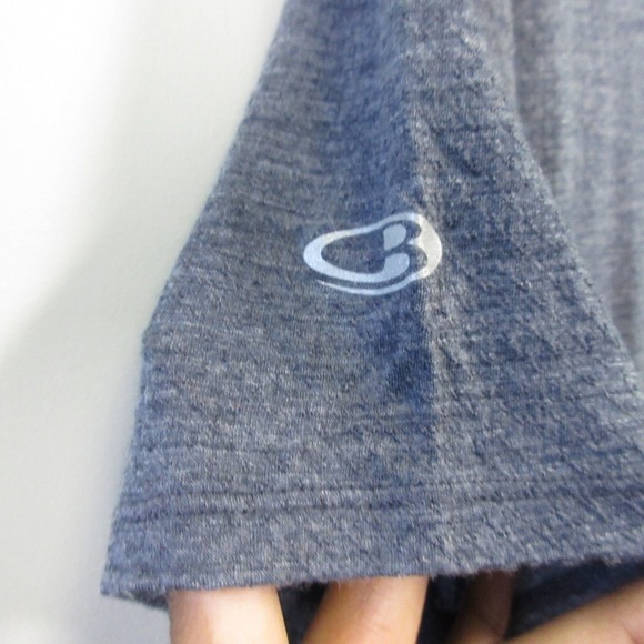 Icebreaker Merino Cool Lite T-Shirt Men M Blue Wool Short Sleeve Base Layer 132 - Picture 10 of 10